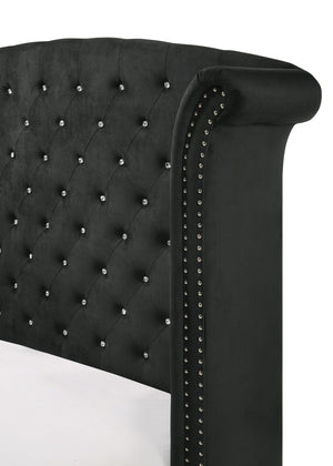  a true embodiment of luxurious comfort and refined elegance. At the heart lies a bed that commands attention with its impressive wingback headboard