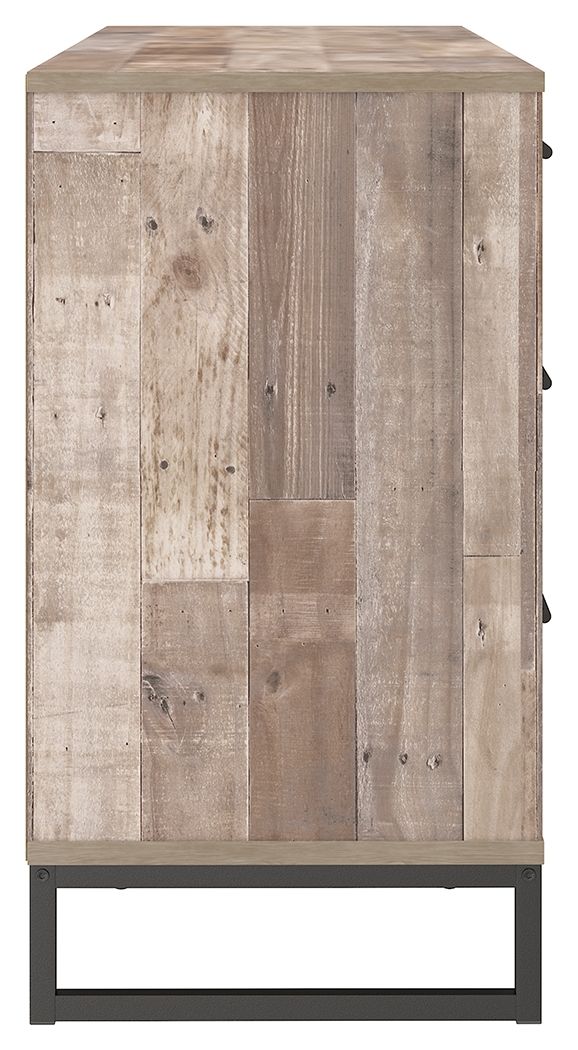 Neilsville - Whitewash - Six Drawer Dresser