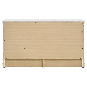 Louis Philippe - 6-Drawer Dresser - White