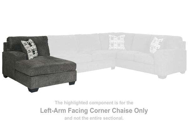 Ballinasloe - Smoke - LAF Corner Chaise