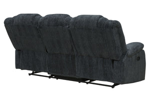 Bolton - Manual Glider Reclining Sofa And Loveseat - Misty Storm