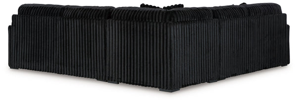 Midnight-Madness - Onyx - 3-Piece Sectional