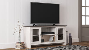  this TV stand with electric fireplace insert is right in tune with your relaxed approach to high style. Beautifully made to accommodate your media equipment