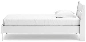 Socalle - Two-Tone - Twin Panel Platform Bed