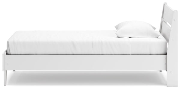 Socalle - Two-Tone - Twin Panel Platform Bed