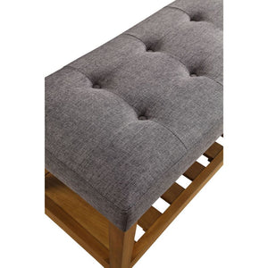 Charla - Bench - Gray & Oak