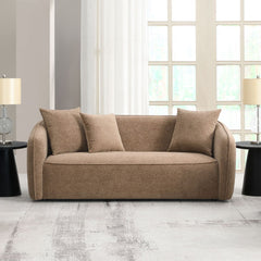 The Keith collection sofa, available in both luxurious brown and beige Chenilles, offers a perfect blend of comfort and elegance. With plush pillows and a cozy design, these sofas invite you to relax and unwind in style. Ideal for any living space, the Ke
