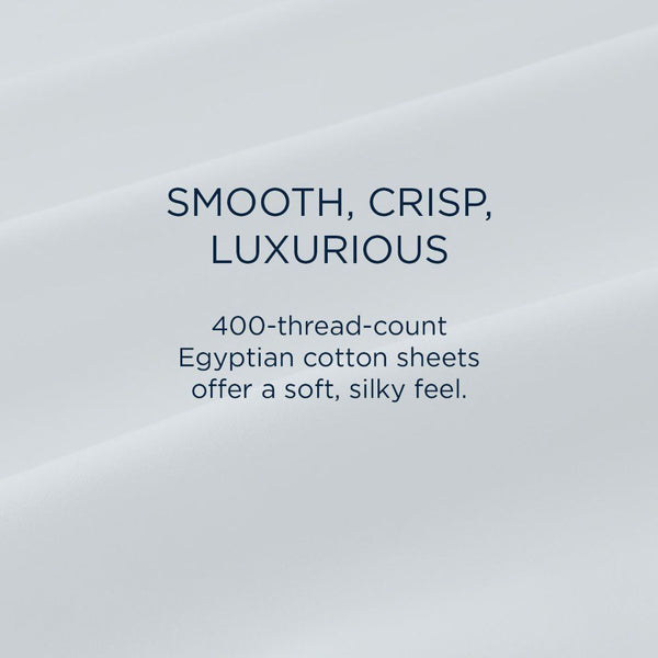 Linens - Tempur Luxe Egyptian Cotton Pillowcase Set - Silver Mist - King