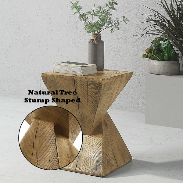 Zahi - Accent Table - Oak