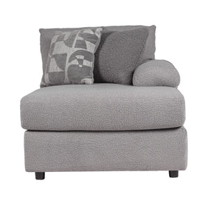  a transitional marvel designed for those seeking comfort and style. This spacious lounger