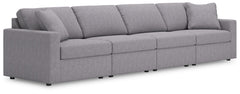 Looking cool and contemporary is great. But when it comes down to it, youâ€™re all about low-maintenance lounging. With the performance fabric on this sectional, cleaning spills is a breeze. Its customizable modular design caters to your ever-changing nee