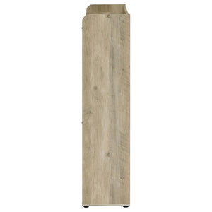 Denia - 3-Tier Engineered Wood Shoe Cabinet - Gray