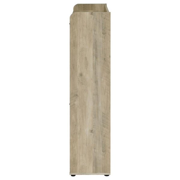 Denia - 3-Tier Engineered Wood Shoe Cabinet - Gray