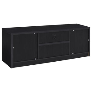 Winfield - 60## 2-Door TV Stand Media Console - Black