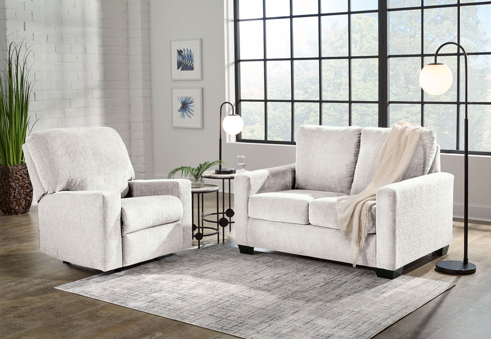 Add functionality to your home without compromising on style. This budget-friendly living room set has a clean-lined, contemporary feel thatâ€™s complemented with subtle space-saving versatility. Its small but impactful footprint is well-suited to apartme