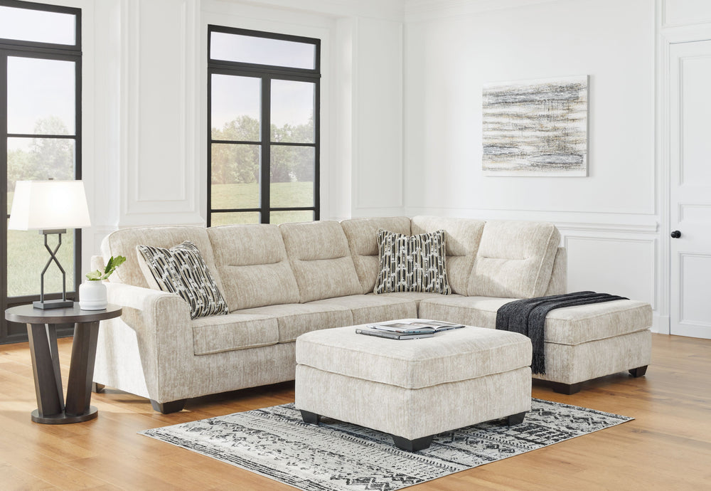 This living room set speaks to those drawn to fresh, contemporary style with richly neutral appeal. Subtle and sophisticated, the plush upholstery and dark tri-block legs are a natural complement for so many color schemes. On-trend track arms provide grea