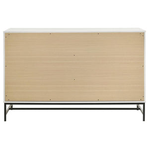 Sonora - 6-Drawer Bedroom Dresser - White