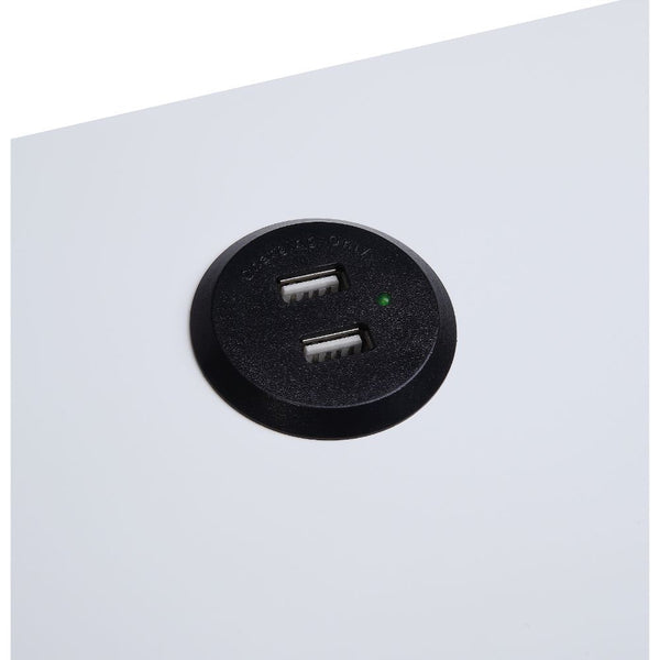 Fierce - Accent Table - White & Black