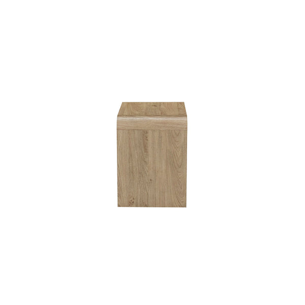 Mara - One Drawer End Table / Bedside Table - Natural
