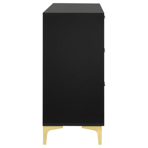 Kendall - 6-Drawer Dresser - Black