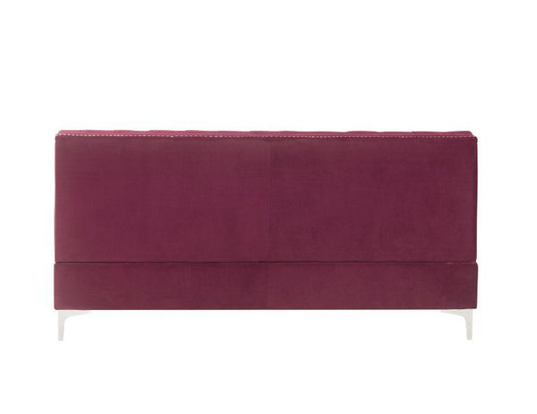  and a nail head trim accent for a tailored touch. Foam padding offers comfortable cushioning. Design