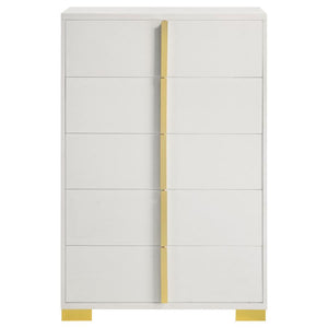 Marceline - 5-Drawer Bedroom Chest - White
