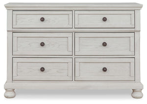 Robbinsdale - Antique White - Dresser - 6 Drawers