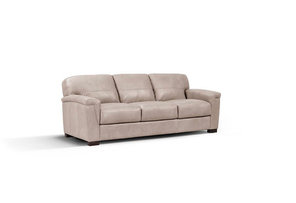 The Gabe Collection combines comfort and mid-century flair with an airy look and feel. Featuring a mid-century modern design, the Gabe sofa displays sleek tapered legs, clean lines, and neutral tones for a polished yet casual feel. The tufted back cushion
