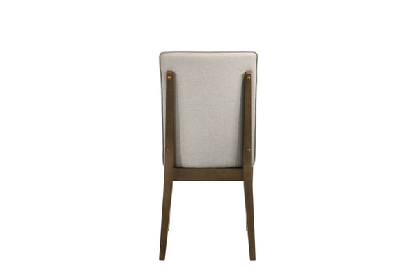 Maggie - Dining Chair With Cushion (Set of 2) - Natural / Walnut
