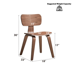 Casson - Side Chair (Set of 2) - Walnut