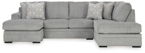 Casselbury - Cement - 2-Piece Sectional With Raf Corner Chaise