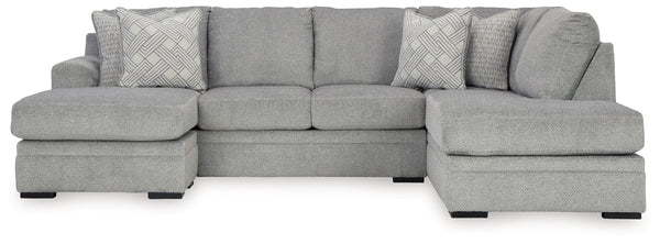 Casselbury - Cement - 2-Piece Sectional With Raf Corner Chaise