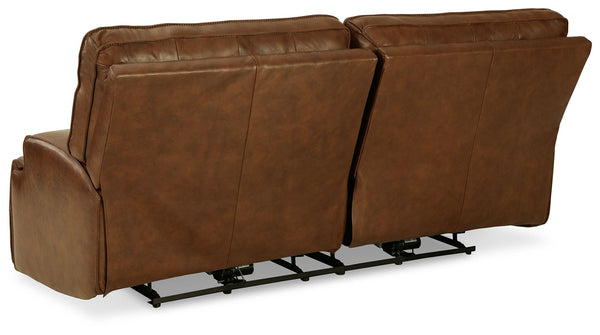 Francesca - Auburn - 2 Pc. - Power Reclining Sofa