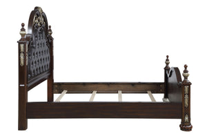 Maximus - 5/0 Queen Bed - Dark Brown
