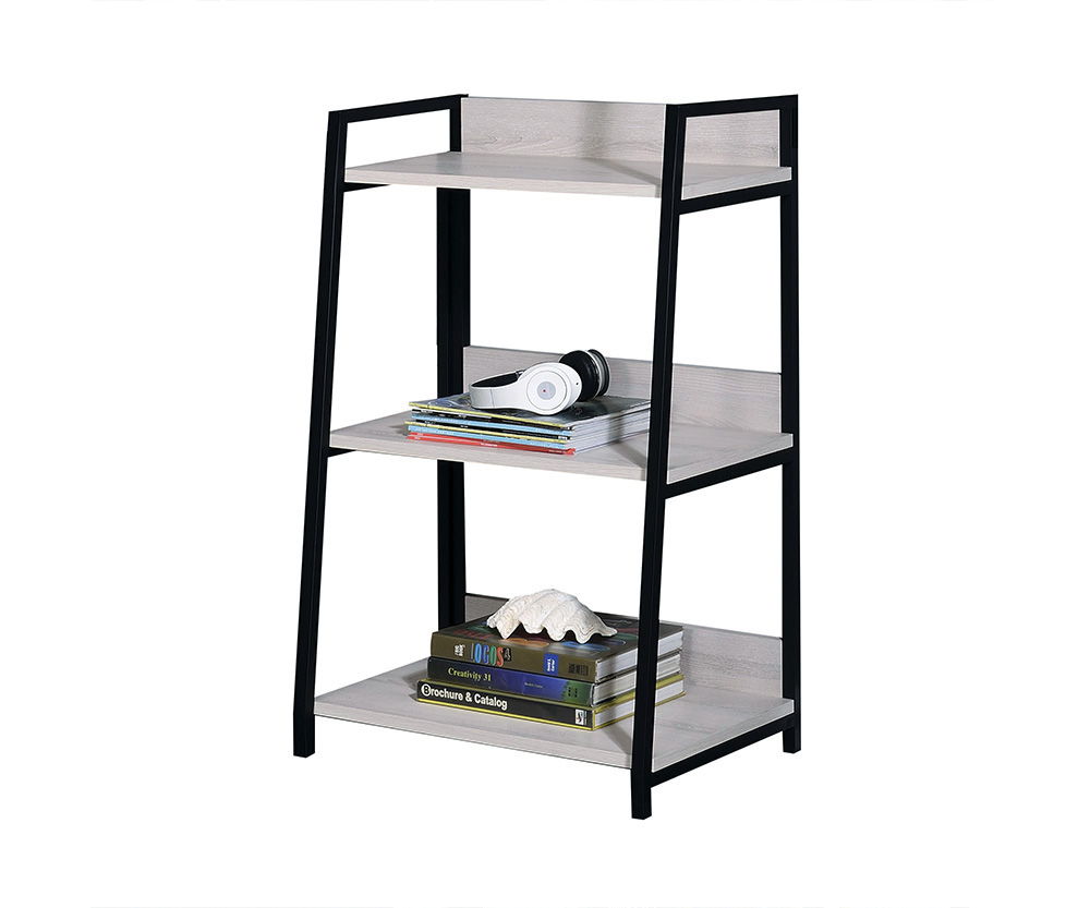 Combining simplicity with functionality, this Wendral bookshelf will sure to be an eye-catching piece in any home. Featuring a shelf storage system with a ladder-like appearance, each component is expertly crafted from the finest materials, including meta