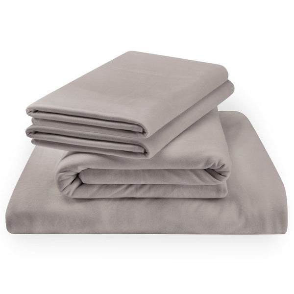  silky stretch. These 100% rayon from bamboo sheets feature a soft jersey knit with a comfortable stretch and natural moisture-wicking qualities. It all adds up to a silky-smooth feel - and thanks to our unique StayTight bands for a snug
