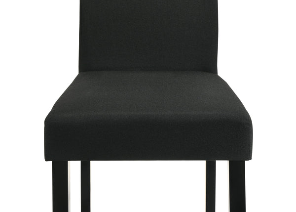 minimalist design that-'s both stylish and practical. The centerpiece is a contemporary table featuring a sophisticated faux-marble top that elevates the aesthetic while providing a durable and easy
