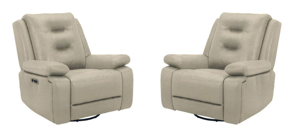 The Caldwell Power Recliner in Tahoe Fog is perfectly scaled for smaller spaces. Offering a neutral Tahoe Fog colored high-performance fabric cover, Caldwell features generously padded arms and USB charging in the easy-to-operate switch. Want to go cordle