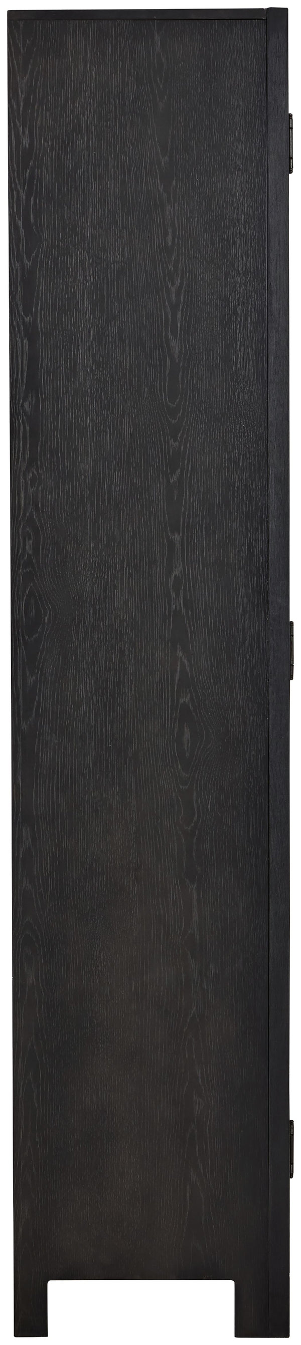 Lenston - Black / Gray - Accent Cabinet with 2 Doors