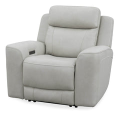 Introducing our comfortable and convenient Calgary recliner, designed with relaxation in mind. Calgary features power recline and headrest controls, allowing you to adjust your seating position easily. The over-padded headrests provide extra comfort, and 