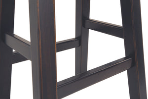 Glosco - Dark Brown - Stool (Set of 2)