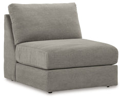 This armless chair is made with polyester chenille and polyester upholstery. Fully finished on all sides, it pairs with other items in the series to make a modular sectional.<br><br><b>Additional Dimensions</b><br><ul><li>Seat depth: 28-"</li><li>Seat hei
