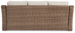Beachcroft - Beige - Sofa with Cushion