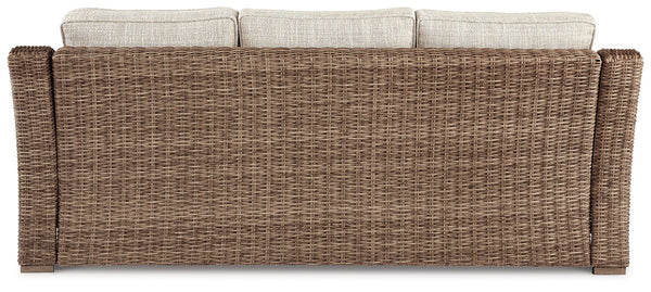 Beachcroft - Beige - Sofa with Cushion