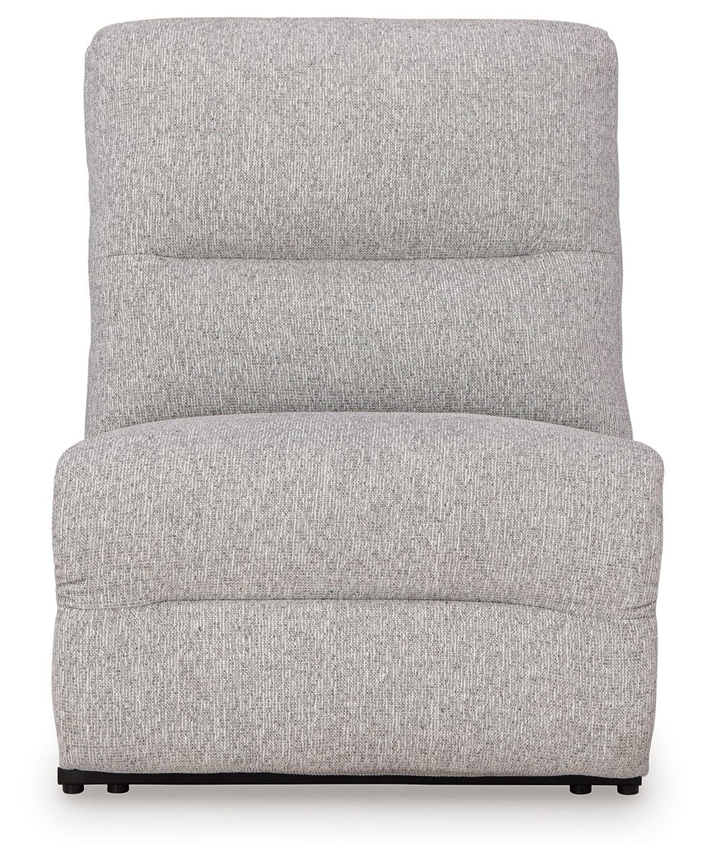 Enjoy the endless adaptability of this power reclining sectional. Whether youâ€™re hosting guests, setting up for movie night or just need a refresh, the modular design allows you to rearrange the pieces as you please. One-touch controls effortlessly adju