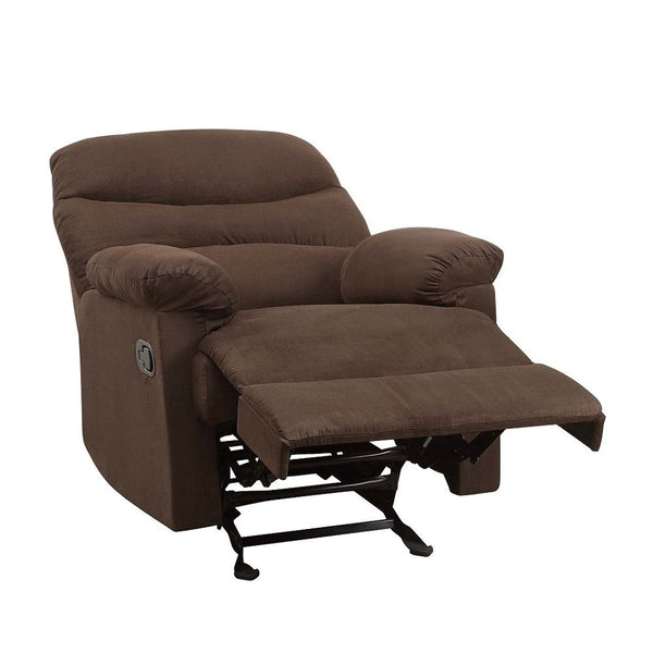 Arcadia - Glider Recliner (Motion) - Dark Brown - 35"