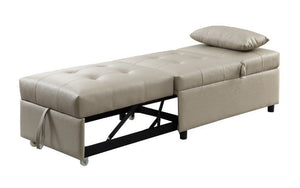 Hidalgo - Futon - Beige PU