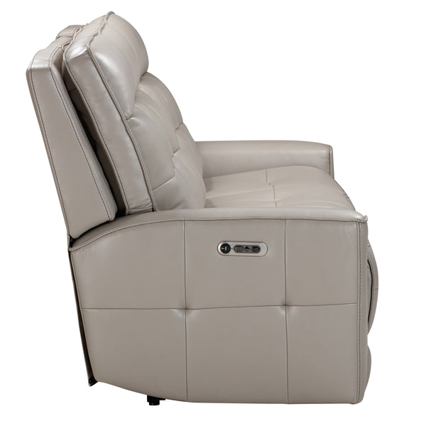Canterbury - Power Reclining Zero Gravity Sofa And 2 Recliners - Pewter