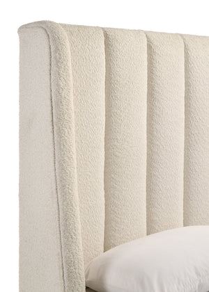 Agnes - King Bed - White