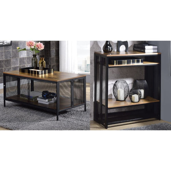  Rectangular Coffee Table â€¢ Storage: 1 Compartment (4 Metal Sliding Door) â€¢ Includes: Foldable Function with No Tool required